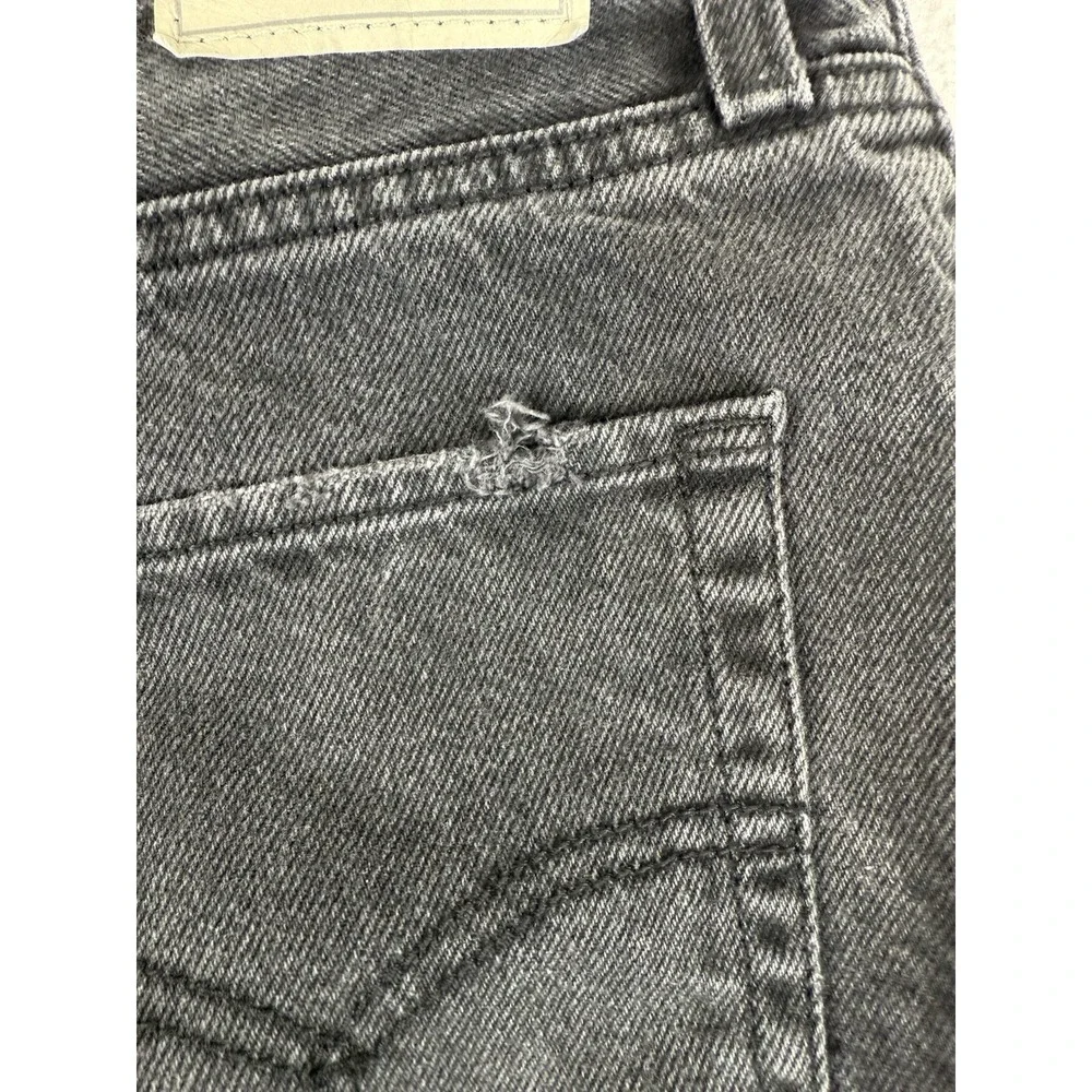 Levi Silvertab Black Jeans Women's Sz 28x31‎ Distressed Skateboard Grunge Baggy